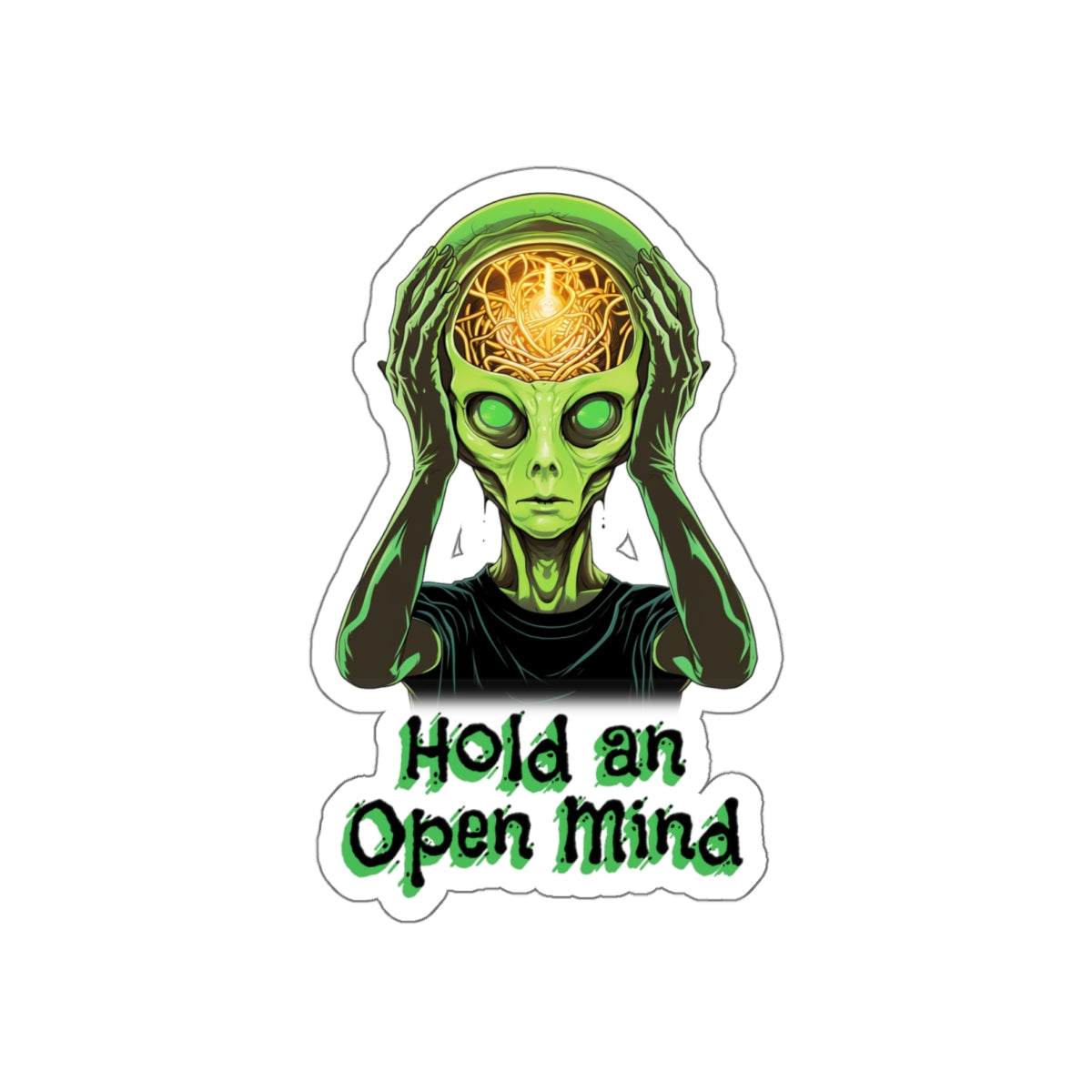 Open Mind | Die Cut Sticker