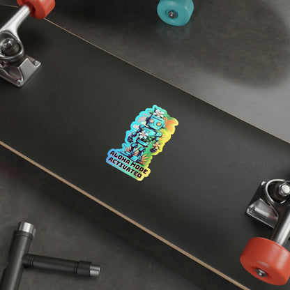 Aloha Mode | Holographic Die-cut Stickers
