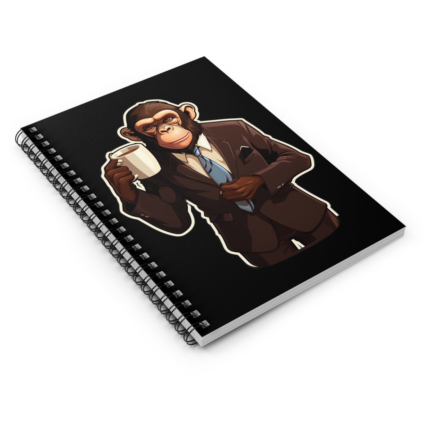 Monkey Business | Spiral Notebook - Ruled Line