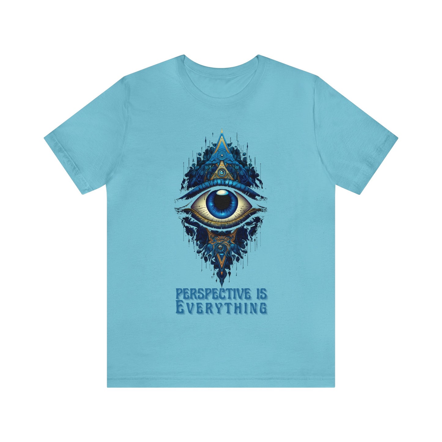 Perspective is Everything: Blue | Unisex Jersey Short Sleeve Tee