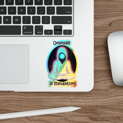 Oneness | Holographic Die-cut Stickers