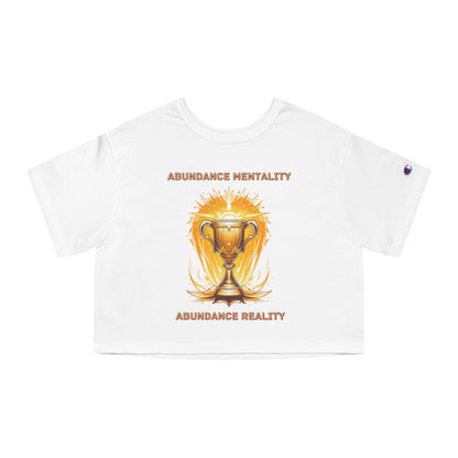 Abundance Reality | Champion Women's Heritage Cropped T-Shirt