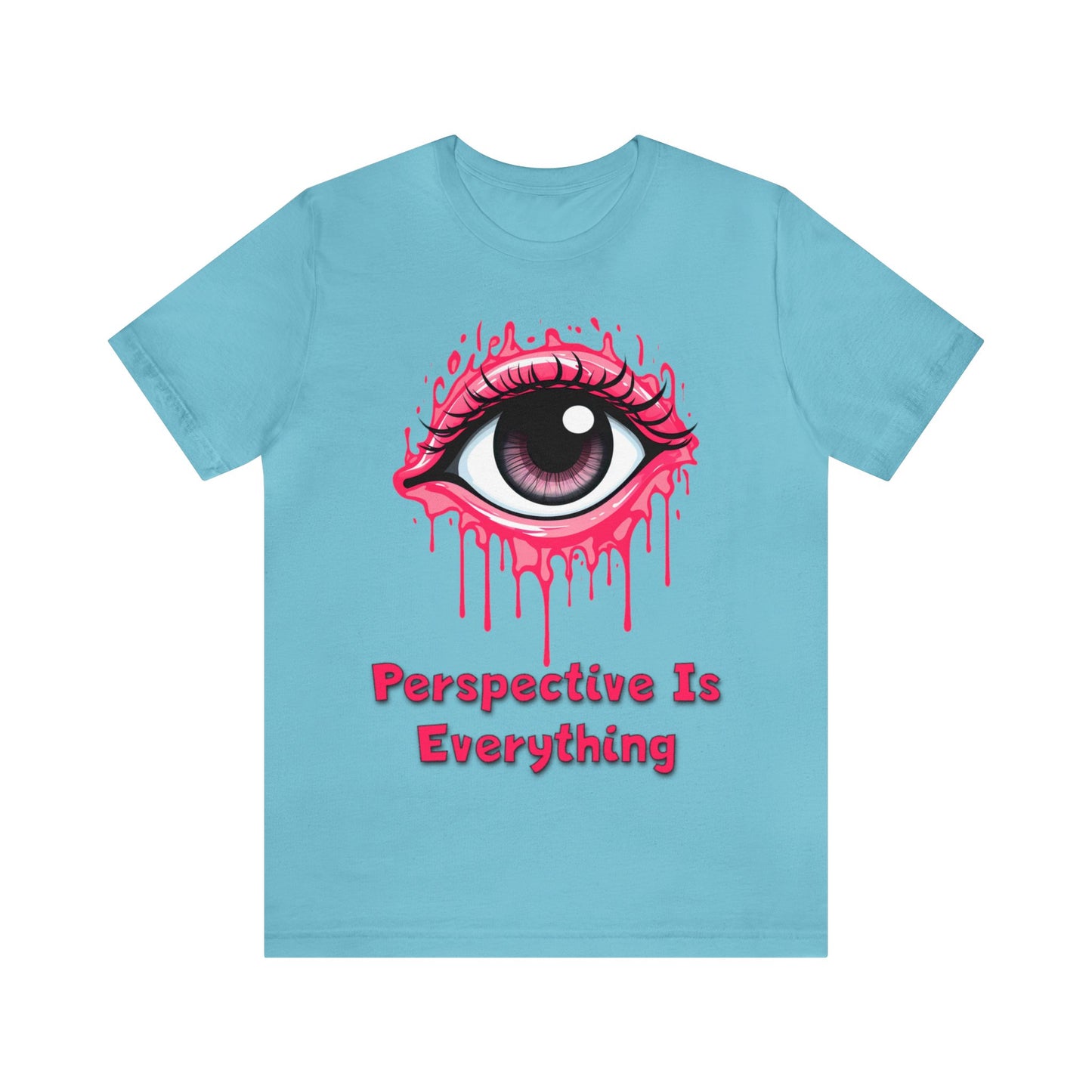 Perspective is Everything: Pink | Unisex Jersey Short Sleeve Tee