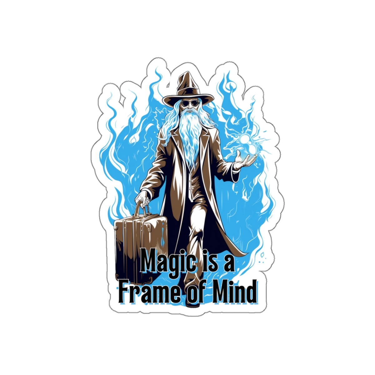 Magic is a Frame of Mind | Die Cut Sticker