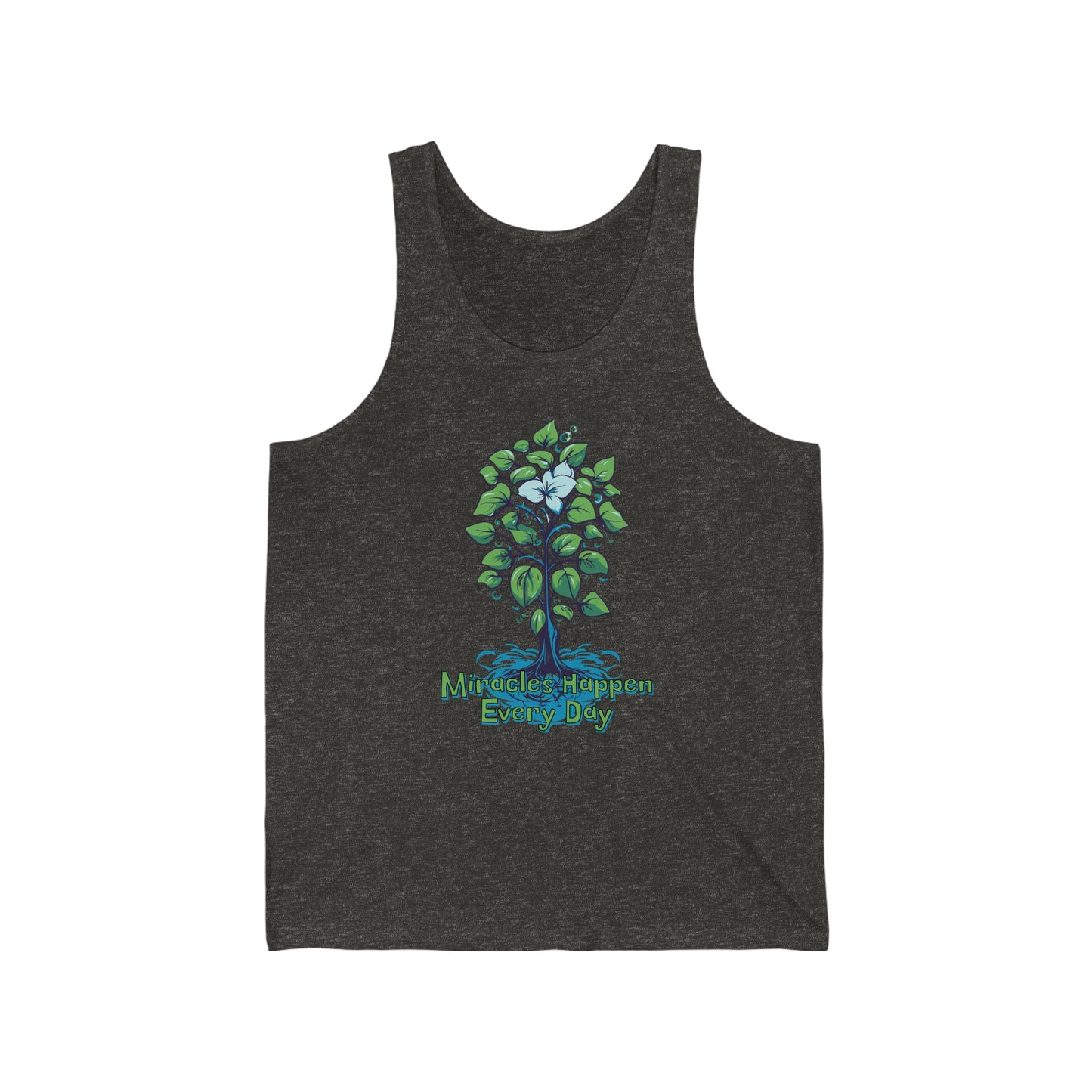 Miracles Happen Every Day | Unisex Jersey Tank