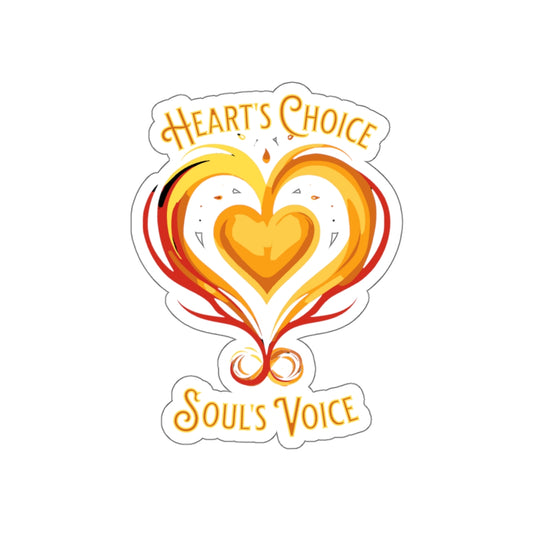 Heart's Choice | Die Cut Sticker