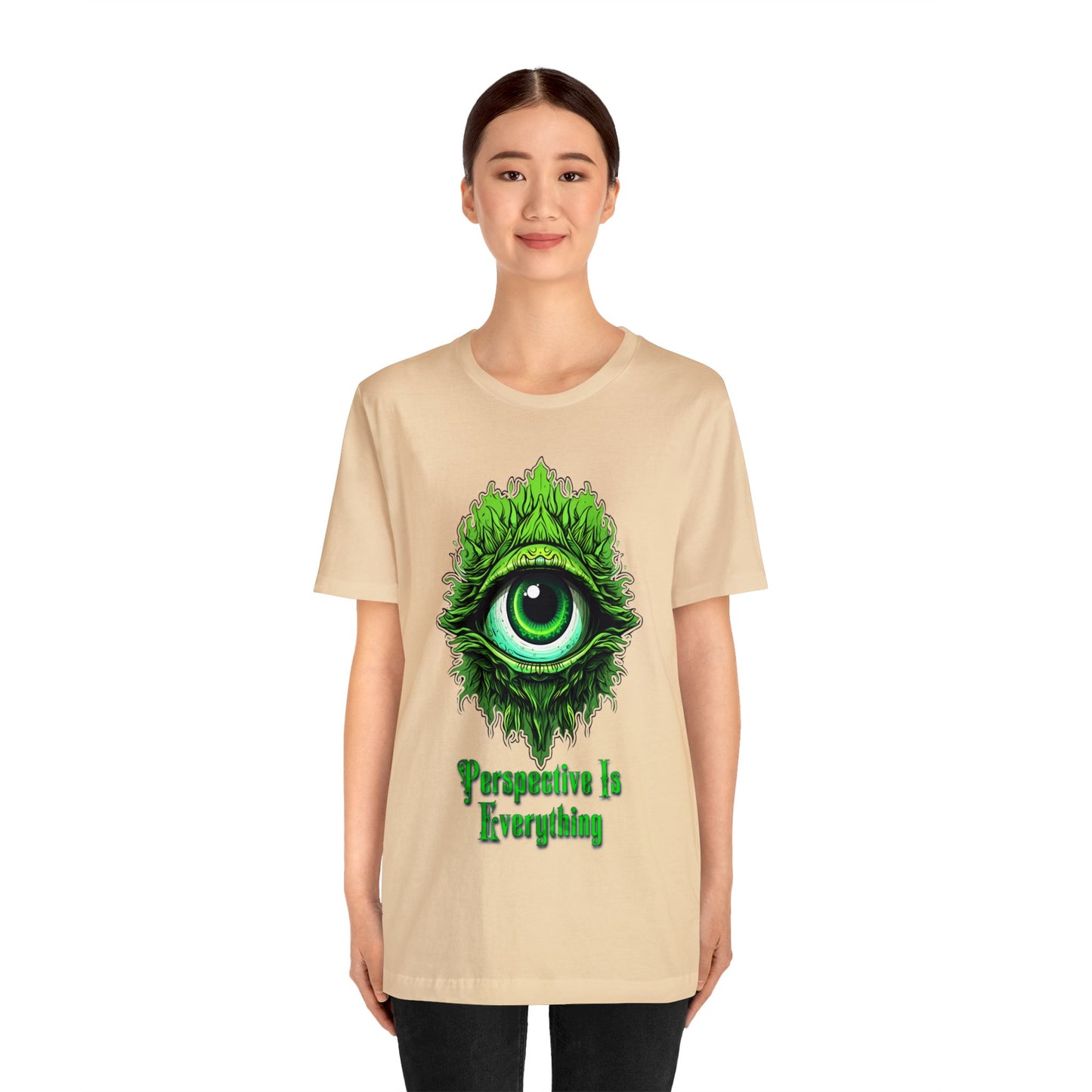 Perspective is Everything: Green | Unisex Jersey Short Sleeve Tee