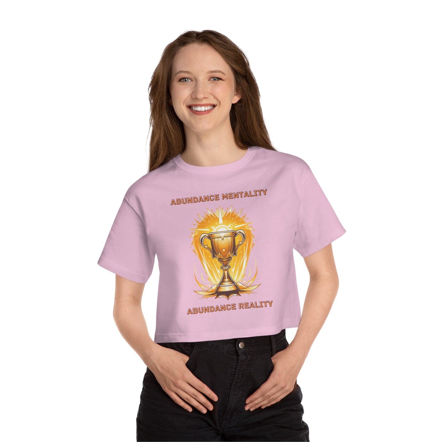 Abundance Reality | Champion Women's Heritage Cropped T-Shirt