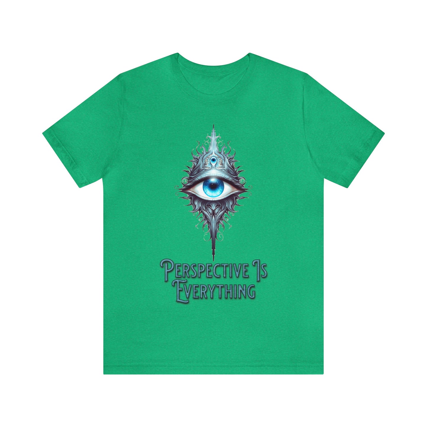 Perspective is Everything: Teal | Unisex Jersey Short Sleeve Tee