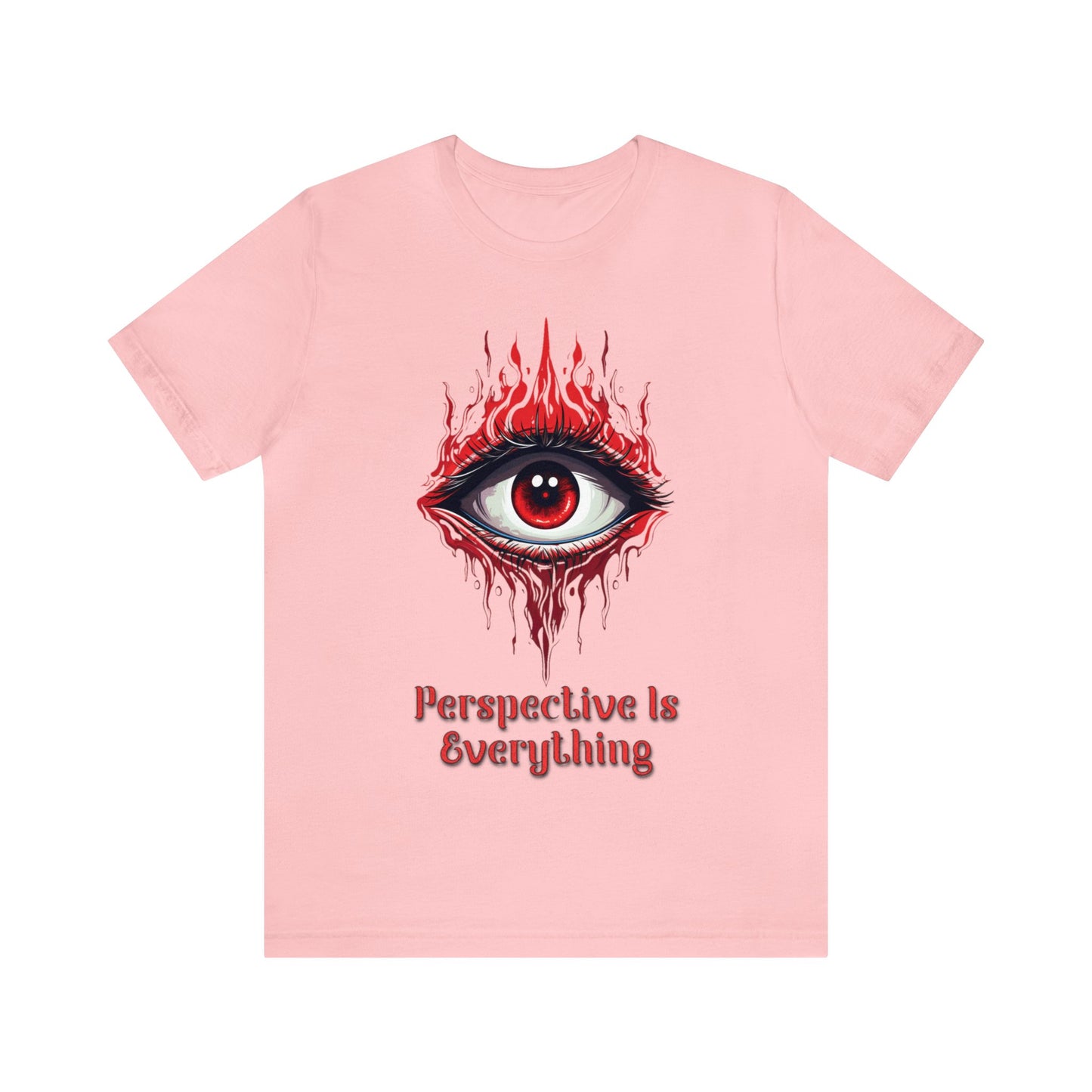 Perspective is Everything: Red | Unisex Jersey Short Sleeve Tee