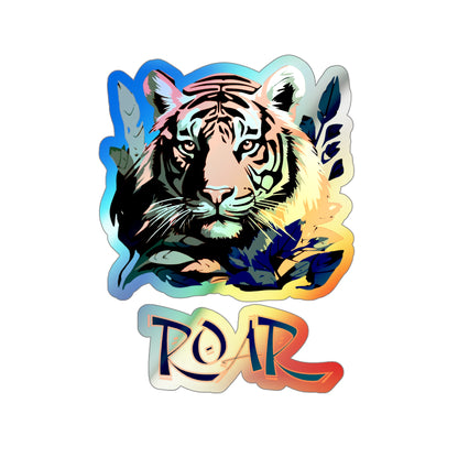 Roar | Holographic Die-cut Stickers