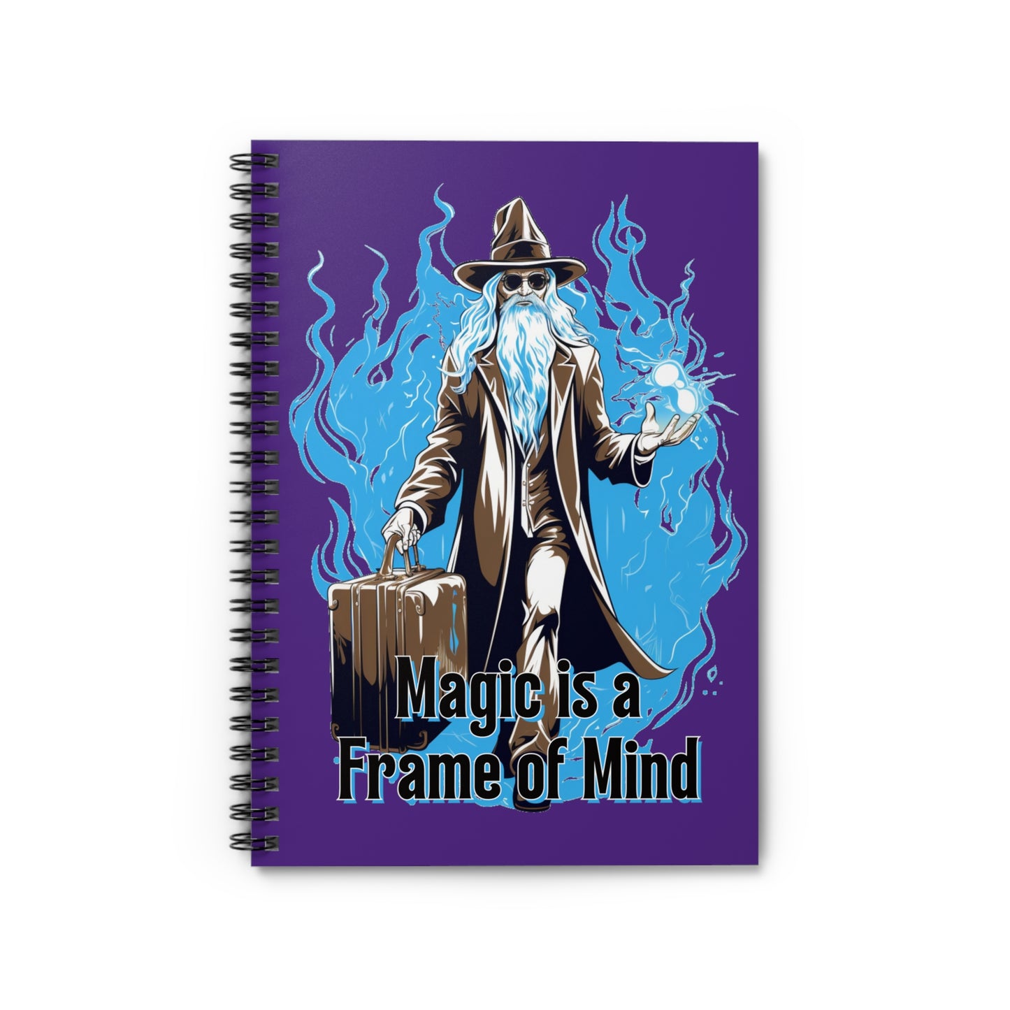 Magic is a Frame of Mind | Spiral Notebook - Ruled Line